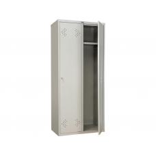 Металлический шкаф для одежды (спецодежды) ПРАКТИК LS-21-80