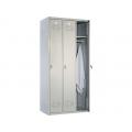 Металлический шкаф для одежды (спецодежды) ПРАКТИК LS-31