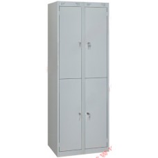 Металлический шкаф для одежды ШР-24 (400)