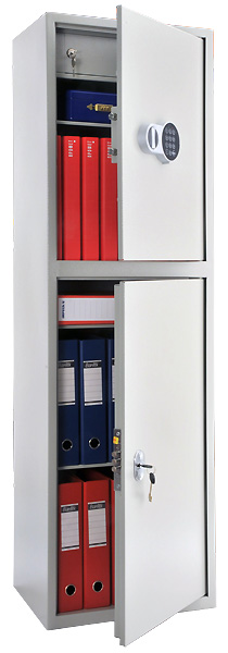 Металлический шкаф бухгалтерский SL-150/2T EL