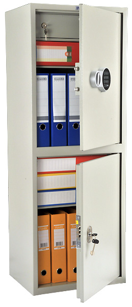 Металлический шкаф бухгалтерский SL-125/2T EL