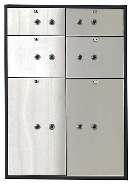 Металлический депозитный шкаф DB-6/3S.DGL