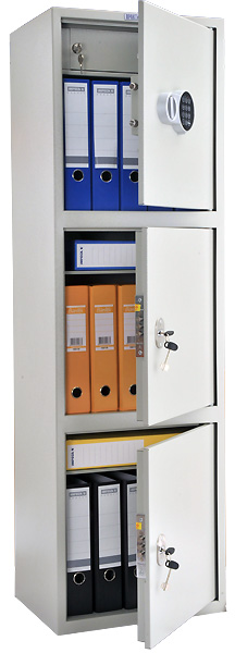 Металлический шкаф бухгалтерский SL-150/3T EL