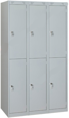 Металлический шкаф для одежды ШР-36 (400)