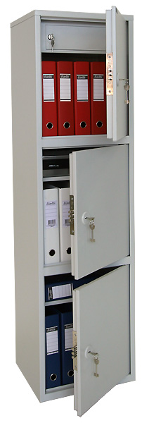 Металлический шкаф бухгалтерский SL-150/3T