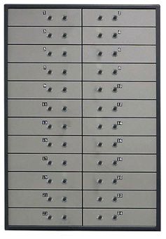 Металлический депозитный шкаф DB-24S.DGL